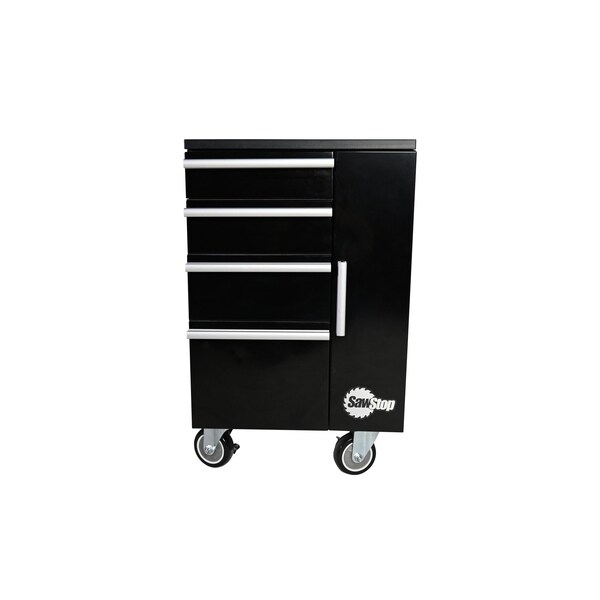 Tool Cabinet, Black, Steel, 18 in W